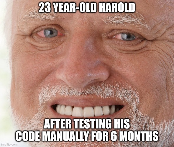 Harold the manual tester